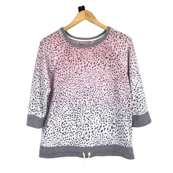 Women’s Lounge Sleep Top Size Small 1774 Simply Vera Wang Raglan Cozy - Picture 1 of 12